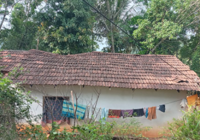 To repair the roof of a poor family's house