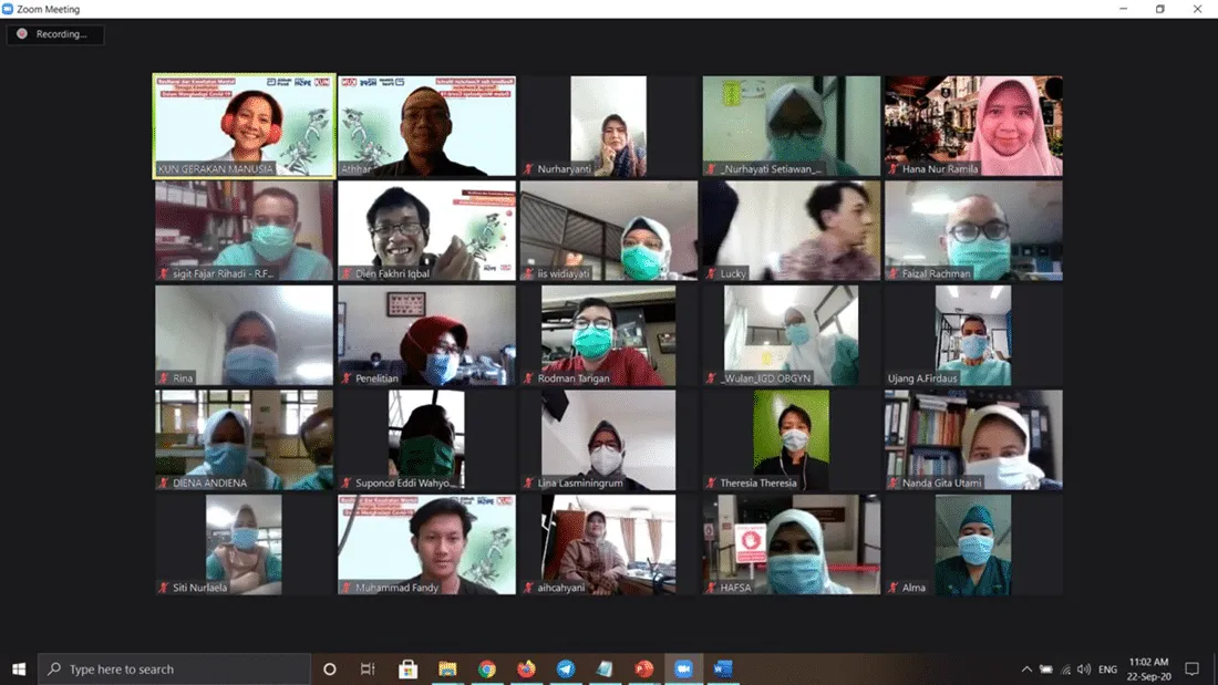 Virtual mental health and resiliency training