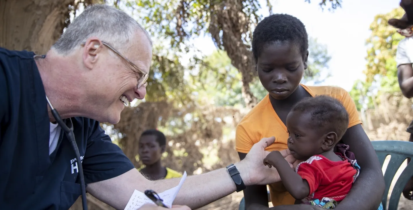 Project HOPE volunteers following Cyclone Idai in Mozambique