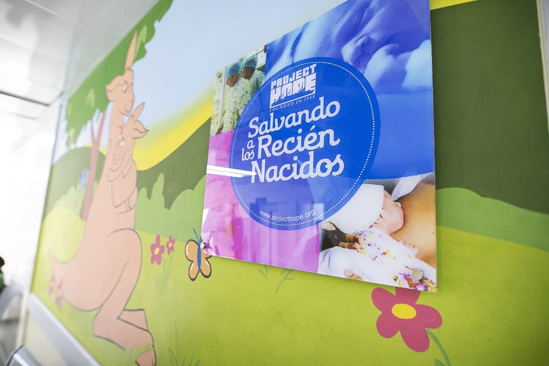 sign in Dominican Republic