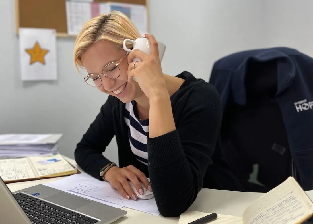 Kateryna, Project HOPE's medical coordinator in Ukraine