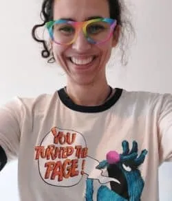 person smiling in glasses